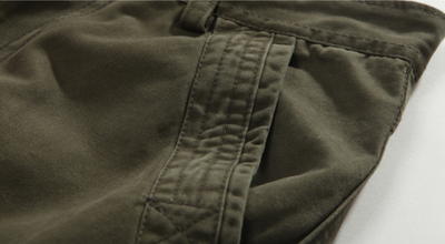 Shorts de Trabajo Europeos Estilo Casual Bolsillos Múltiples Algodón - Image 4