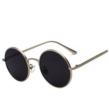 Gafas de Sol Marco Metálico Circular Estilo Punk - Image 15