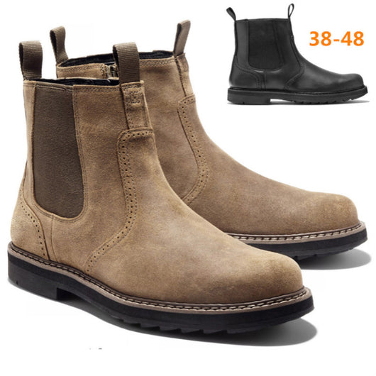 Botas Altas Casual para Hombre con Acabado Frosted Artesanal - Image 3