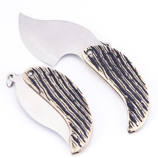 Navaja Plegable Portátil con Diseño de Hoja - Image 11