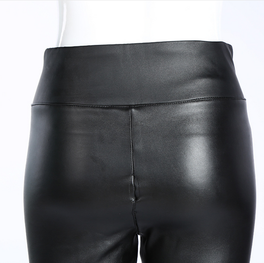 Leggins de Cuero PU Cintura Alta Efecto Slim - Image 5