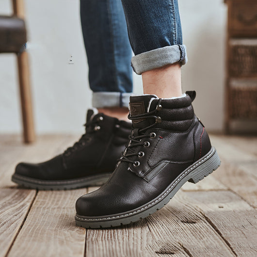 Botas Martin Casuales de Punta Redonda para Hombre - Image 3