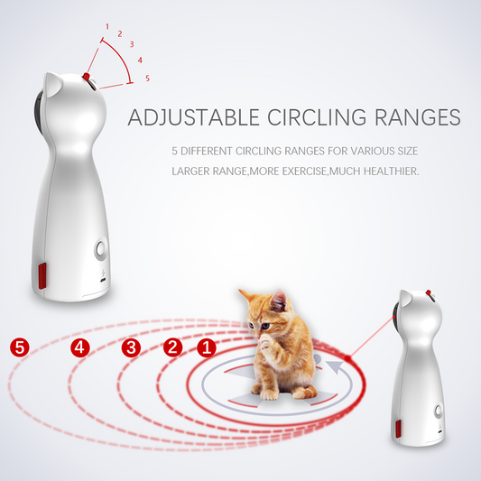 Juguete Láser Automático Inteligente para Gatos - Ejercicio y Entretenimiento - Image 2