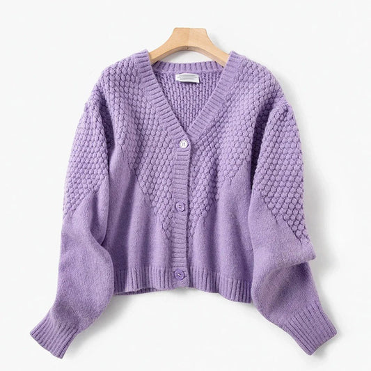 Chaqueta Tejida Versátil con Textura Retorcida - Image 2