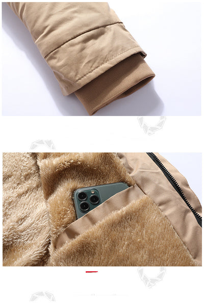 Chaqueta Casual Mediana con Capucha y Forro Polar - Image 3