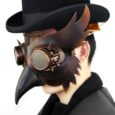 Máscara Pico Steampunk Vintage