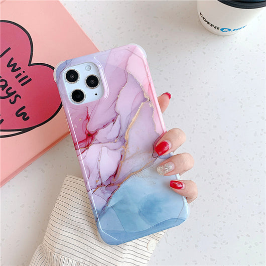 Funda de Mármol Dorado con Protección de Cuatro Esquinas - Image 42