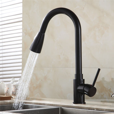 Grifo Retráctil Giratorio de Cobre para Agua Caliente y Fría - Image 2