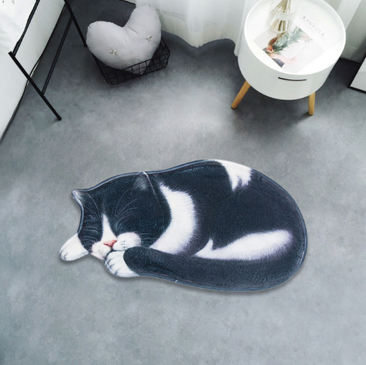 Tapete de Gato Absorbente Antideslizante para Baño, Cocina y Entrada