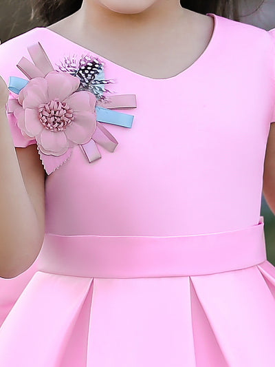 Vestido Princesa Estampado Forjado con Diadema - Image 17
