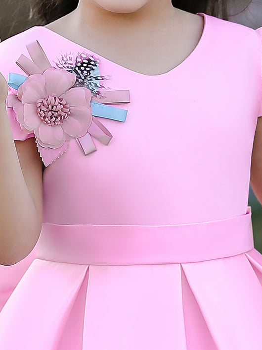 Vestido Princesa Estampado Forjado con Diadema - Image 17