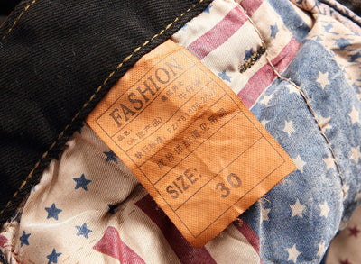 Pantalones Vaqueros Rotos Retro con Stretch para Hombre - Image 28