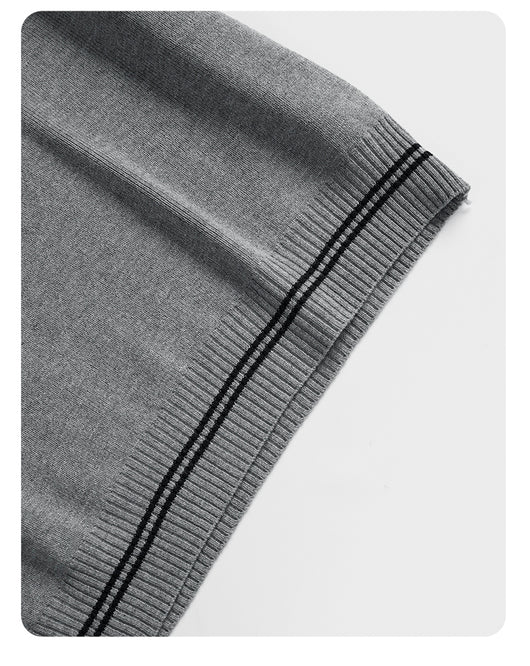Suéter Tejido Tipo Polo con Efecto Dos Piezas para Mujer - Image 20