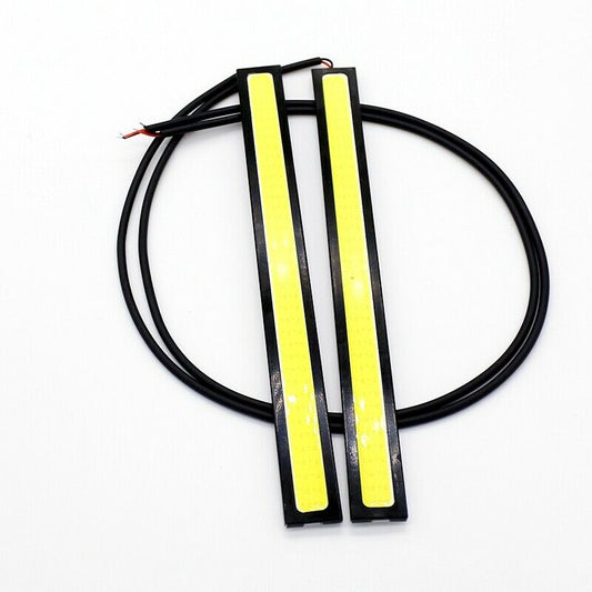 Luces Diurnas LED COB 14x17cm - Impermeables y Ultra Brillantes para Cualquier Vehículo