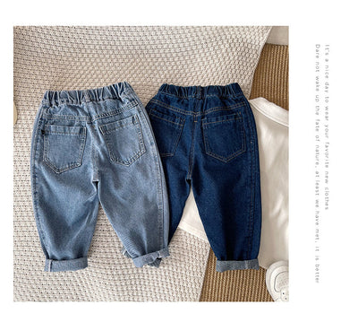 Pantalones Azules Texturizados para Niño - Image 6