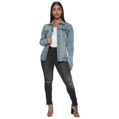 Chaqueta de Mezclilla para Mujer - Tendencia Hot Sale - Image 37