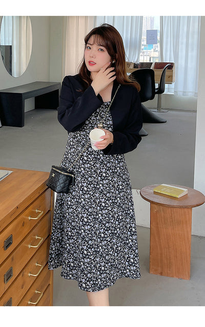 Traje Falda Sastre con Tirantes Ligero y Versátil - Image 8