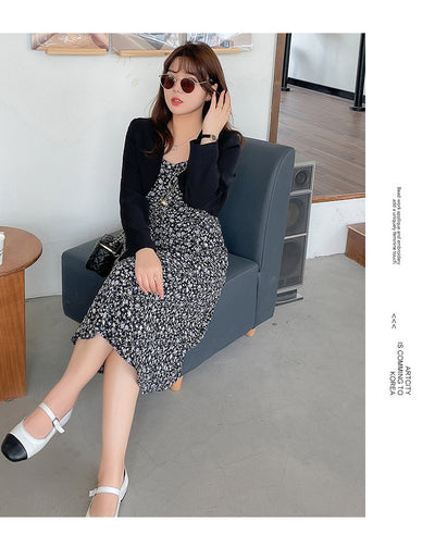Traje Falda Sastre con Tirantes Ligero y Versátil - Image 10