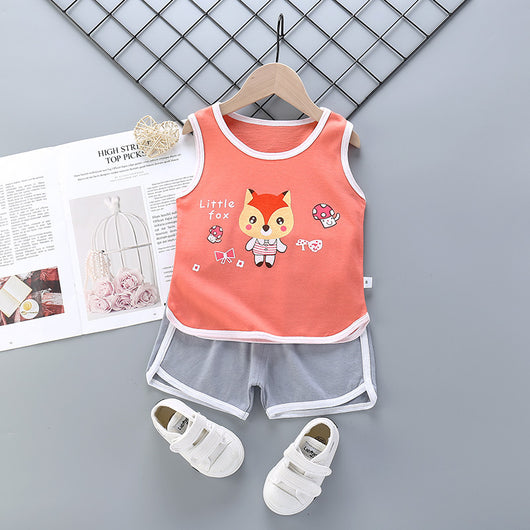 Conjunto de Algodón Puro para Niños y Niñas - Image 14
