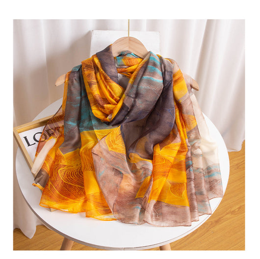 Hilo Étnico Retro Yourou Moire para Mujer - Diseño Versátil e Impreso - Image 6