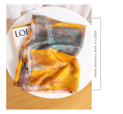 Hilo Étnico Retro Yourou Moire para Mujer - Diseño Versátil e Impreso - Image 7