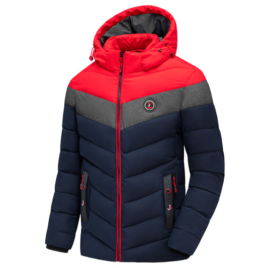 Chaqueta Acolchada para Hombre Invierno Casual Tendencia 2024