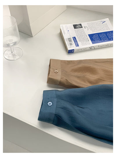 Blusa Larga de Tencel con Diseño Elegante para Mujer - Image 23