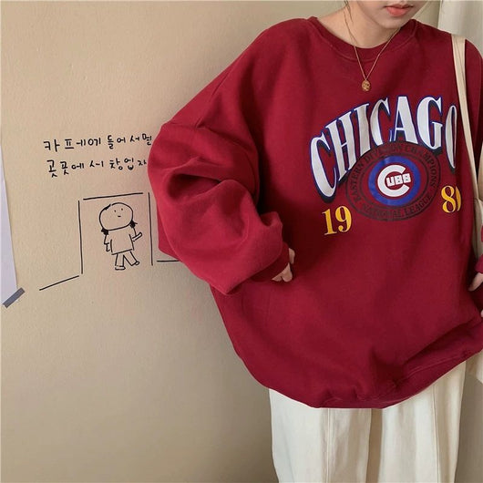 Sudadera con Capucha Estilo Boyfriend Oversize para Niñas - Image 17