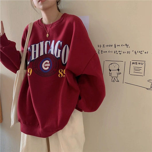 Sudadera con Capucha Estilo Boyfriend Oversize para Niñas - Image 18
