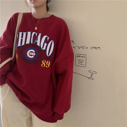 Sudadera con Capucha Estilo Boyfriend Oversize para Niñas - Image 19