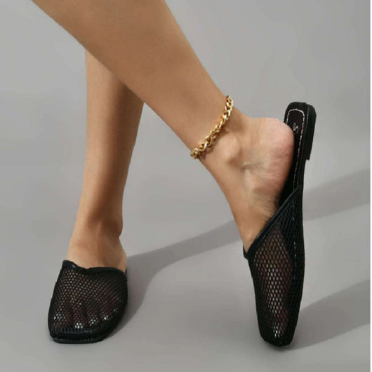 Chanclas Ortopédicas de Malla con Suela Plana para Mujer - Image 12
