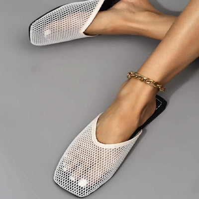 Chanclas Ortopédicas de Malla con Suela Plana para Mujer - Image 13