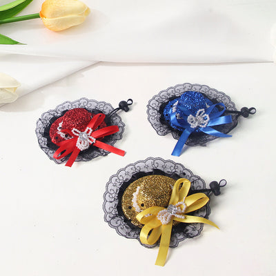 Sombrero de Encaje para Gatos - Accesorios para Sesiones Fotográficas y Disfraces - Image 5