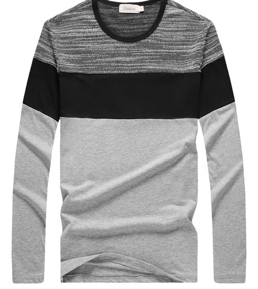 Camiseta Manga Larga Hombre Estilo Coreano - Algodón Premium Otoño - Image 3