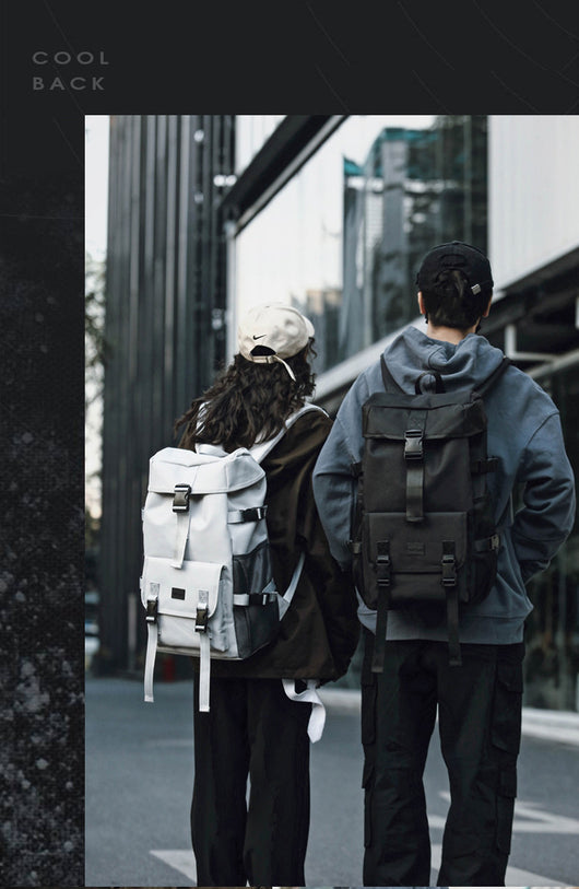 Mochila de Viaje Negra con Gran Capacidad y Compartimentos de Herramientas - Image 20