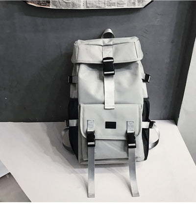 Mochila de Viaje Negra con Gran Capacidad y Compartimentos de Herramientas - Image 27