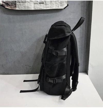 Mochila de Viaje Negra con Gran Capacidad y Compartimentos de Herramientas - Image 31
