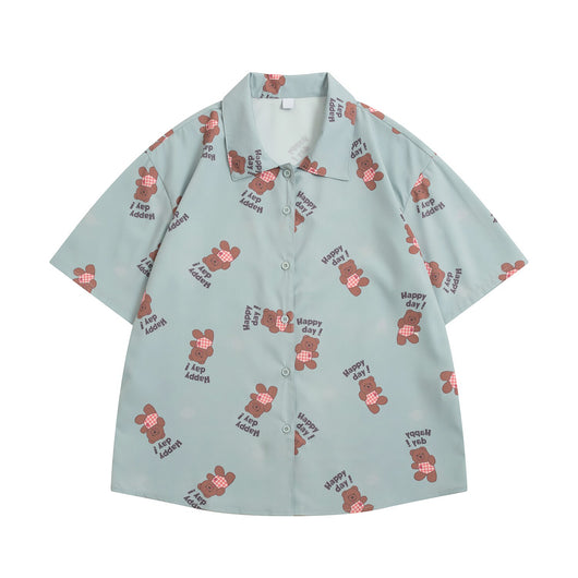 Camisa Holgada Estudiante Verano