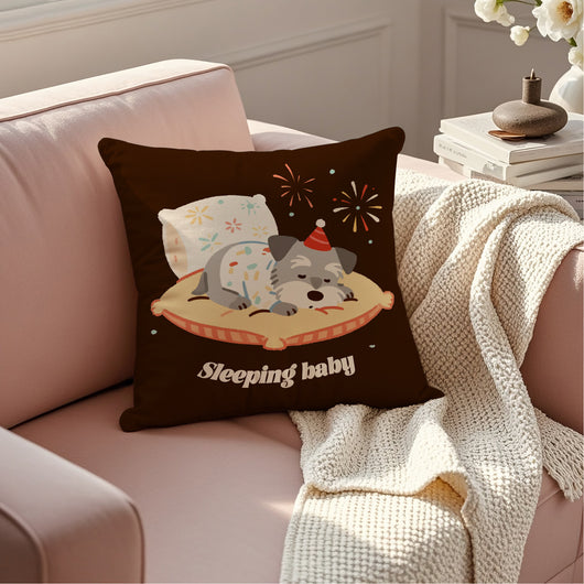 Funda de Almohada Schnauzer Adorable - Diseño Cartoon Perro - Image 21