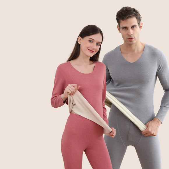Conjunto Térmico Largo para Mujer con Superficie Fleece AB