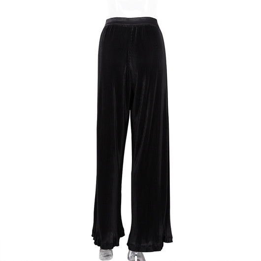 Pantalones Plisados Sueltos Estilo Retro Europeo Americano para Mujer - Image 29