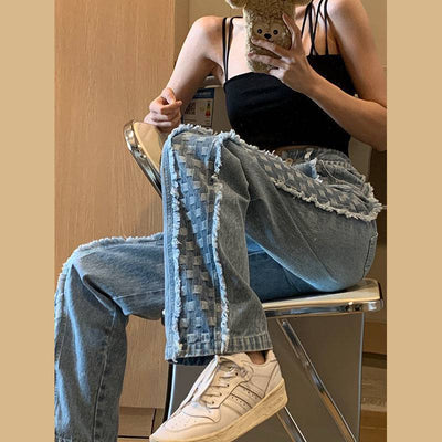 Jeans Rectos Versátiles con Corte Amplio para Mujer - Image 5