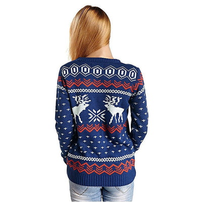 Suéter Cuello Redondo para Mujer - Diseño Europeo Otoño Invierno - Image 10