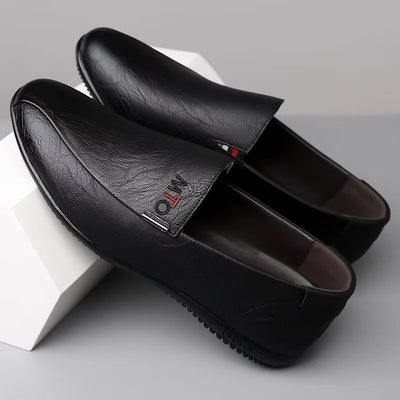 Zapatos Casuales Slip-on de Cuero Transpirable para Hombre - Image 6