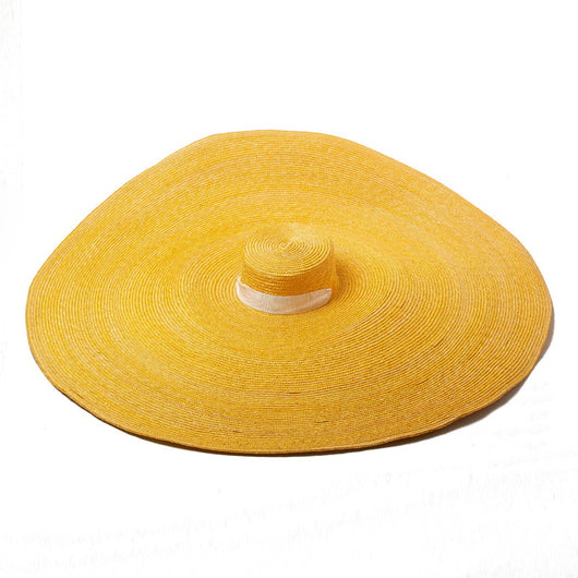 Sombrero de Ala Ancha en Paja con Elegancia Sofisticada para Mujer - Image 3