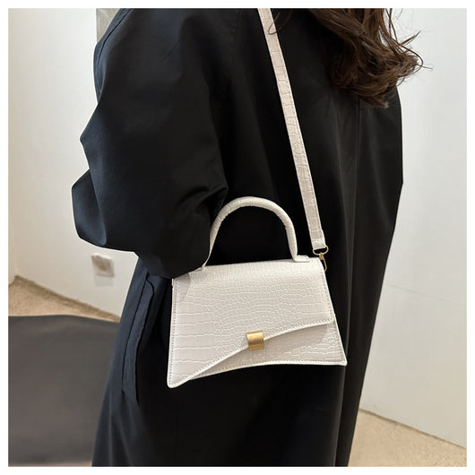 Bolso de Cuero PU Texturizado Casual para Mujer - Diseño Minimalista - Image 45