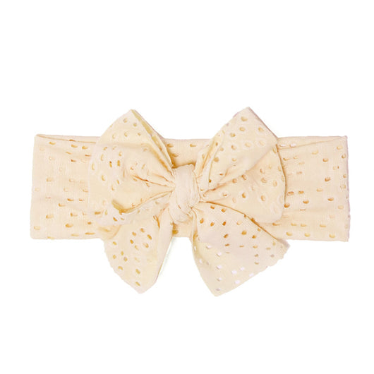 Diadema para Bebé con Moño Grande - Suave y Cómoda - Image 12