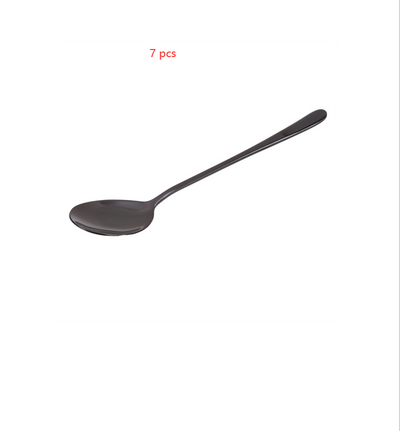 Cuchara Larga con Baño de Titanio para Servir - Image 4