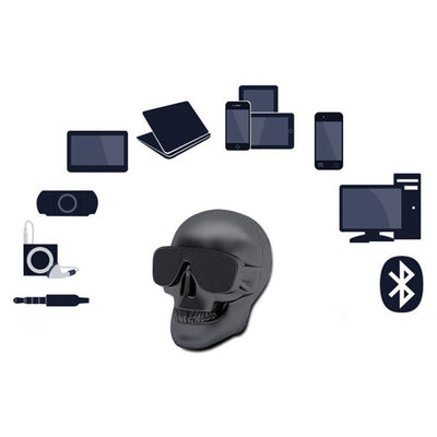 Parlante Bluetooth Skull con Sonido Potente - Image 4