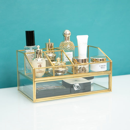 Organizador de Cosméticos en Vidrio Nórdico Luxury